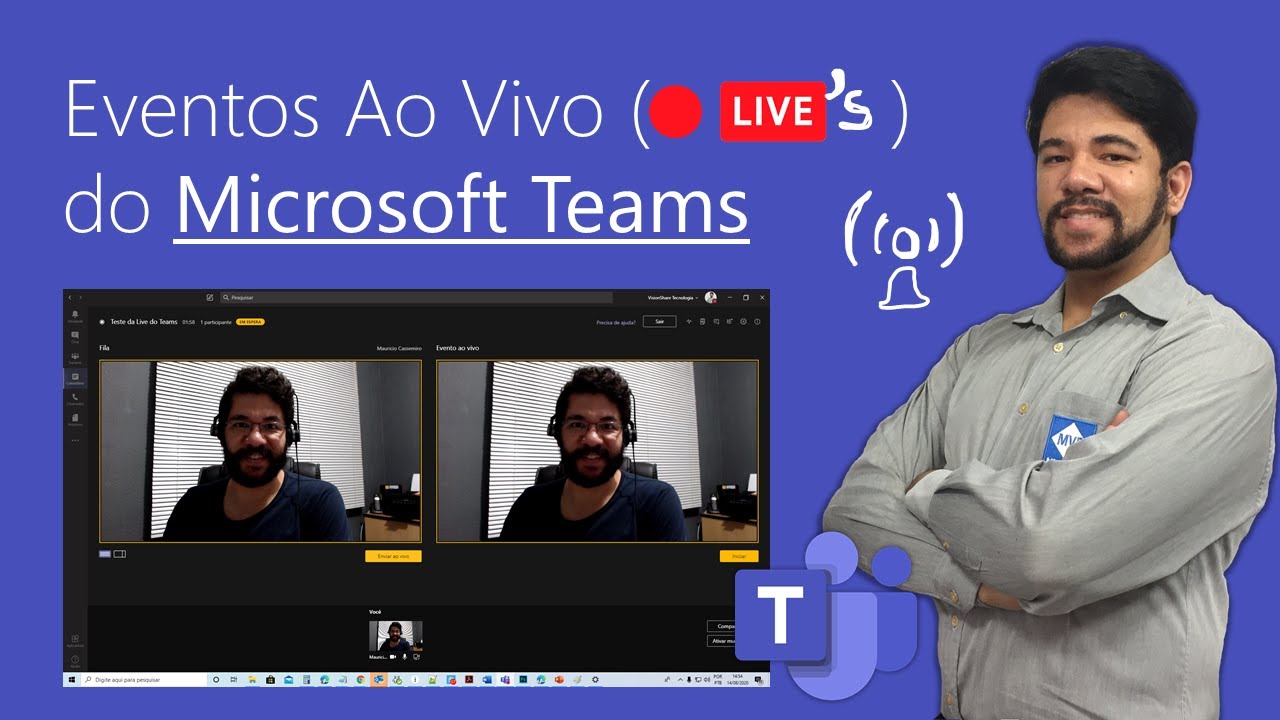Eventos Ao Vivo (Lives) do Microsoft Teams