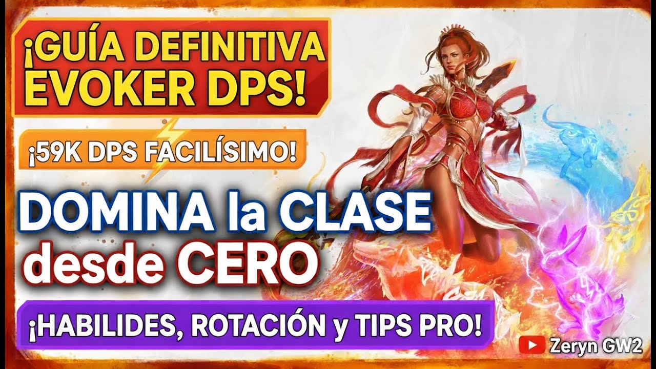 [GW2] Guia completa Inferno Evoker - 59k DPS + tips + rotacion