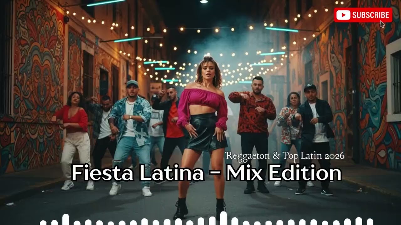 Pop Latino Dance Hits 2026 - Reggaeton EDM Nonstop Playlist