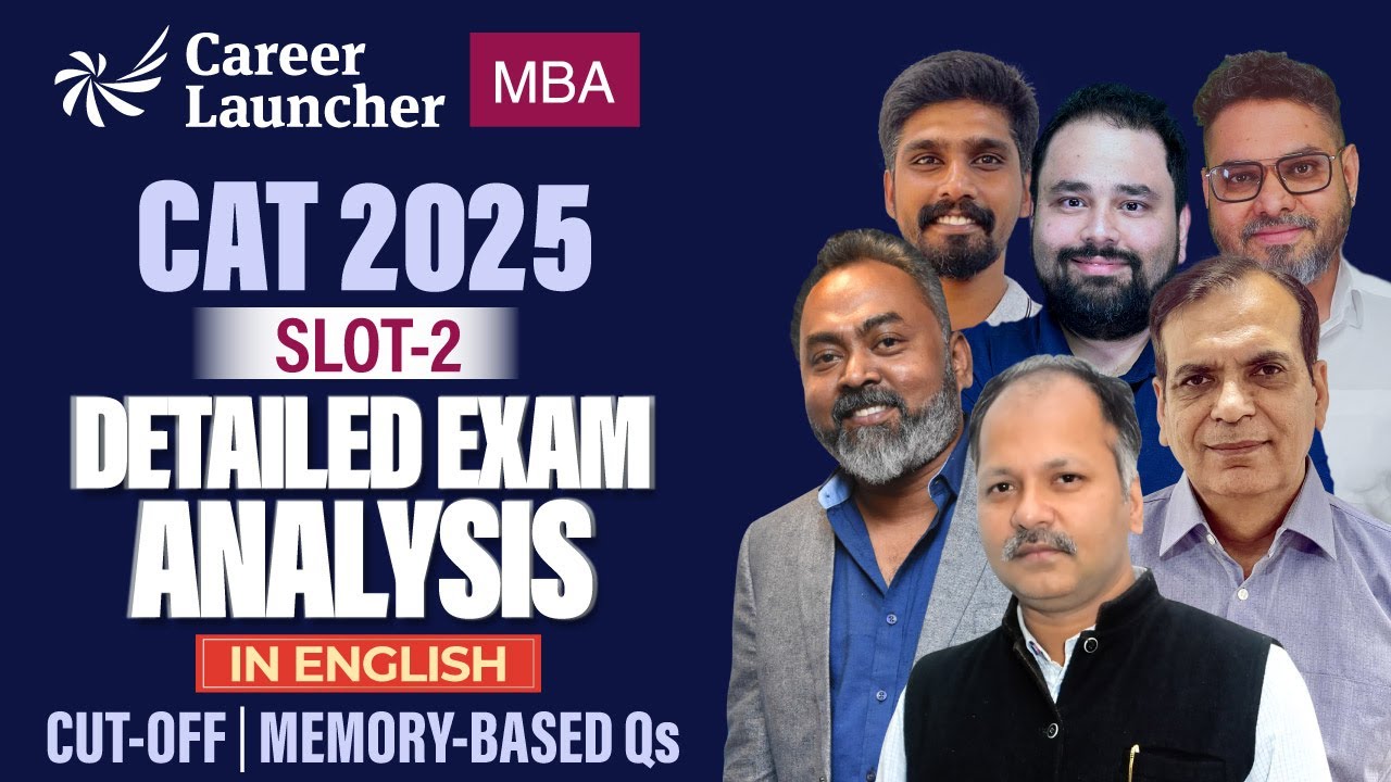 CAT 2025 Slot 2 Analysis: Answer Key, Good Attempts, Difficulty Level, Expected Cut-off (In English)