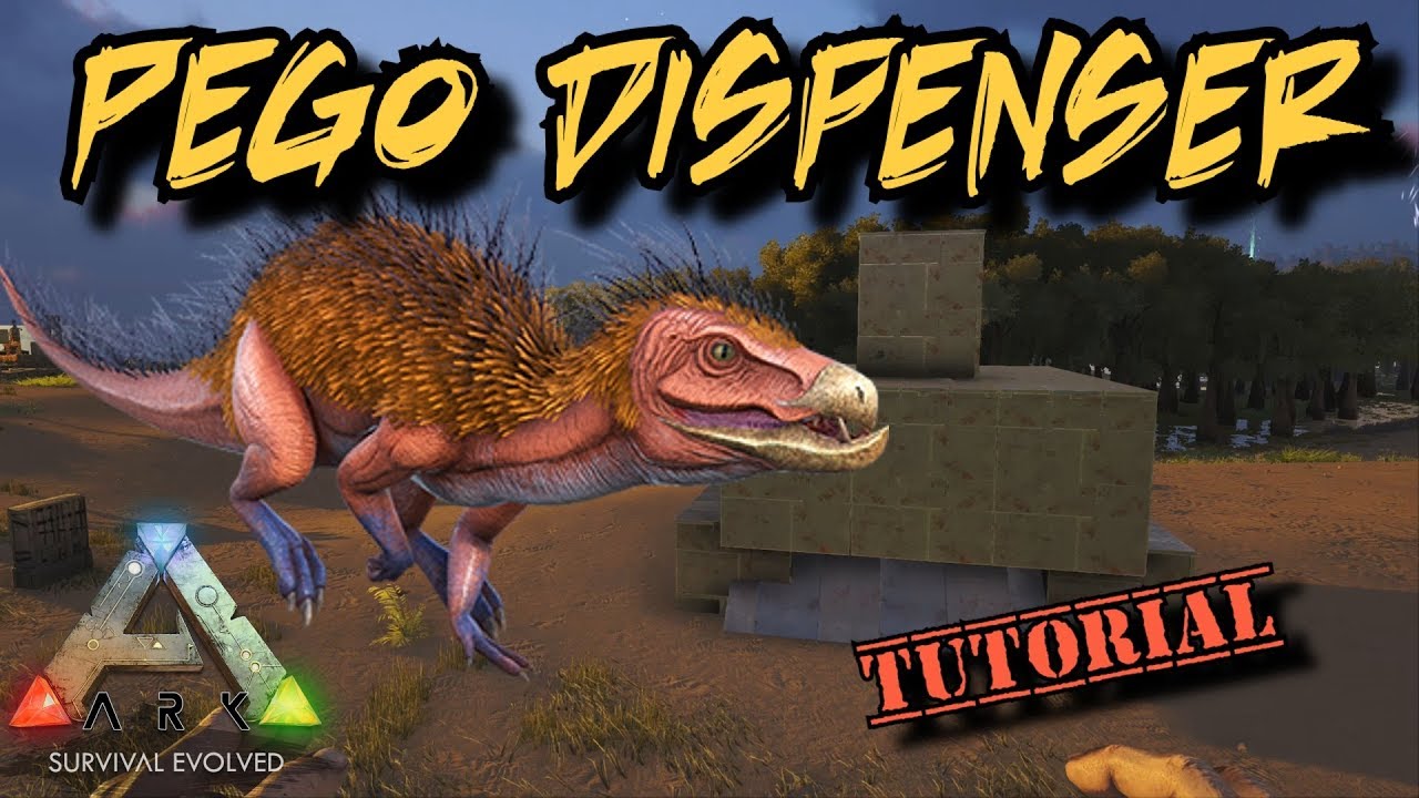 Automatic pegomastax Dispenser Trap - Ark Survival Evolved