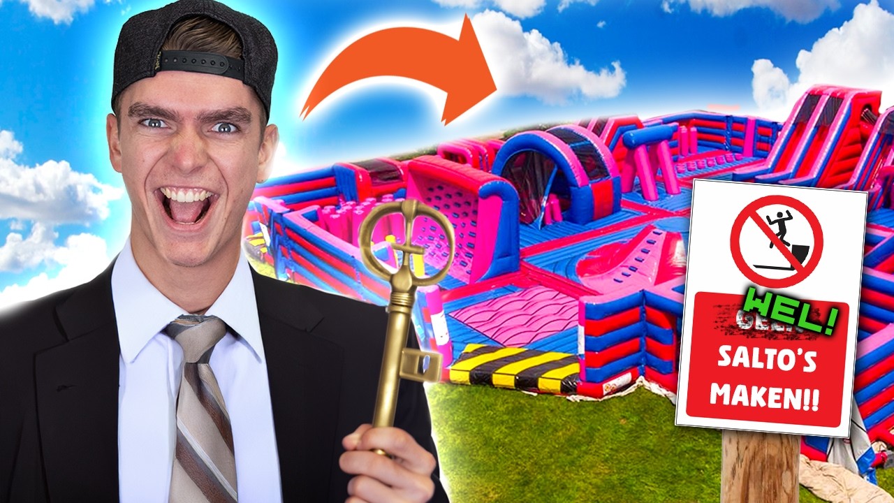 Wat Als... TEUN De BAAS Is In Een LUCHTKUSSENPARK | Addo & Nick Comedy Sketch
