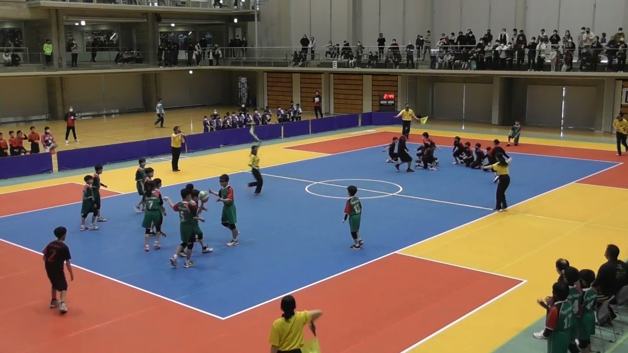 第32回春のドッジボール全国大会決勝T 2回戦 Red Victory VS  五本松ドッジハンターズA 9-7