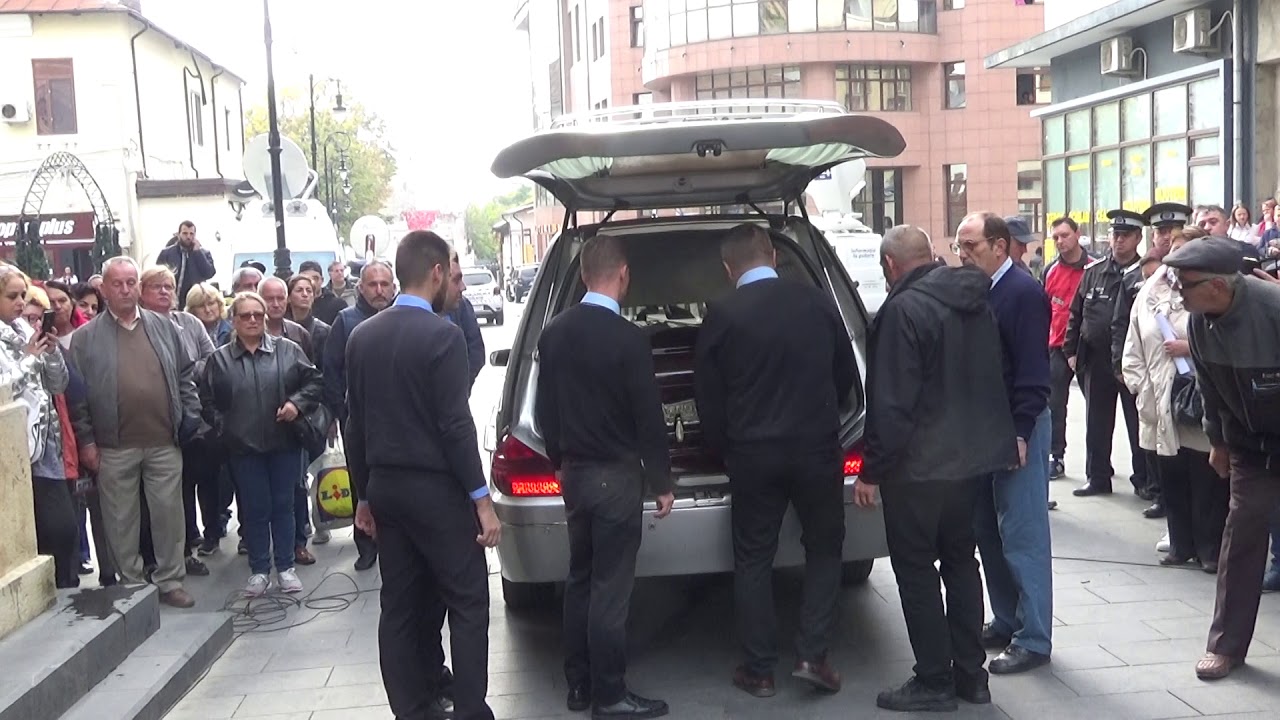 Ilie Balaci, depus la biserica Sf. Ilie (video: Alex Vîrtosu)