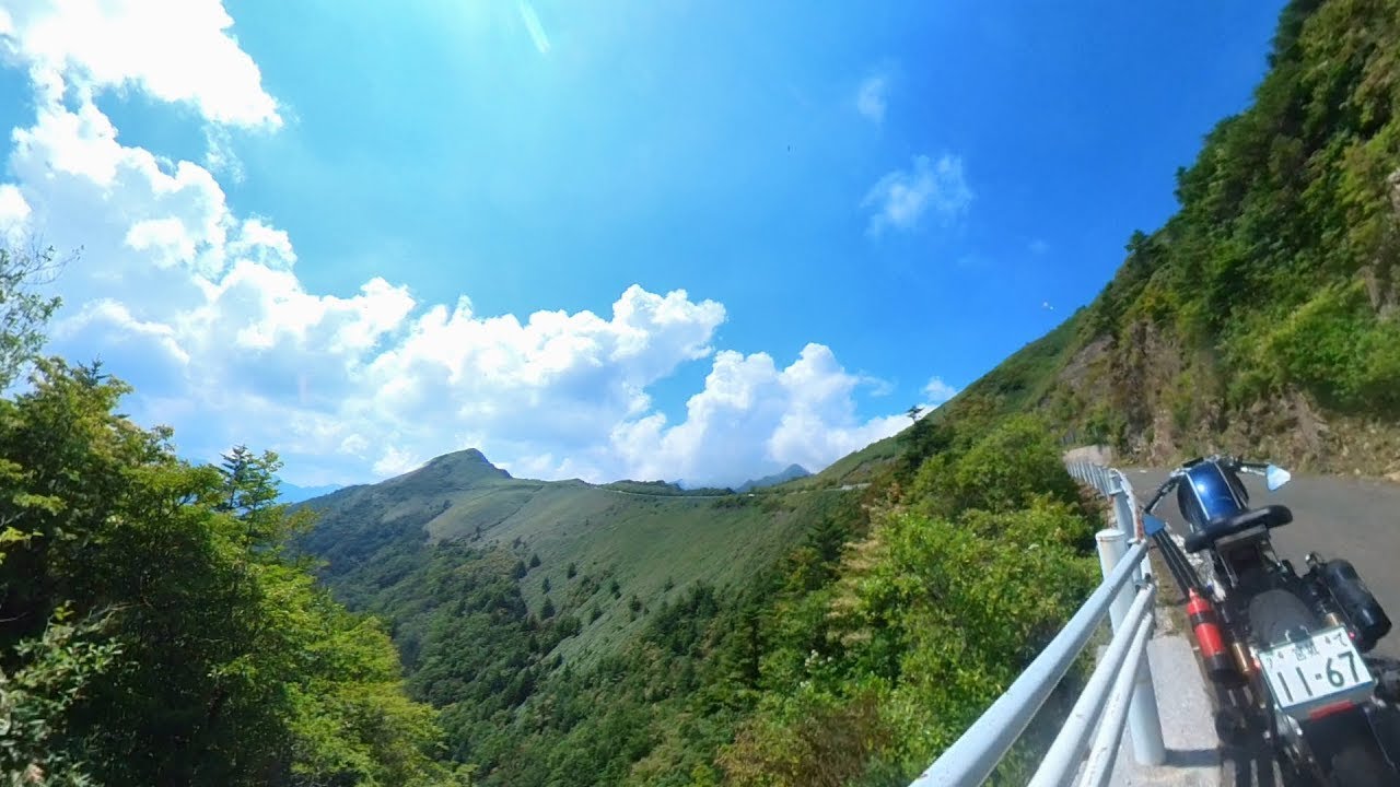 【高知】四国・中国1500kmツーリング（２日目⑩）、国道194号線～ＵＦＯライン③（ TRIUMPH DAYTONA765Moto2／いの町道瓶ヶ森線・瓶ヶ森西線)