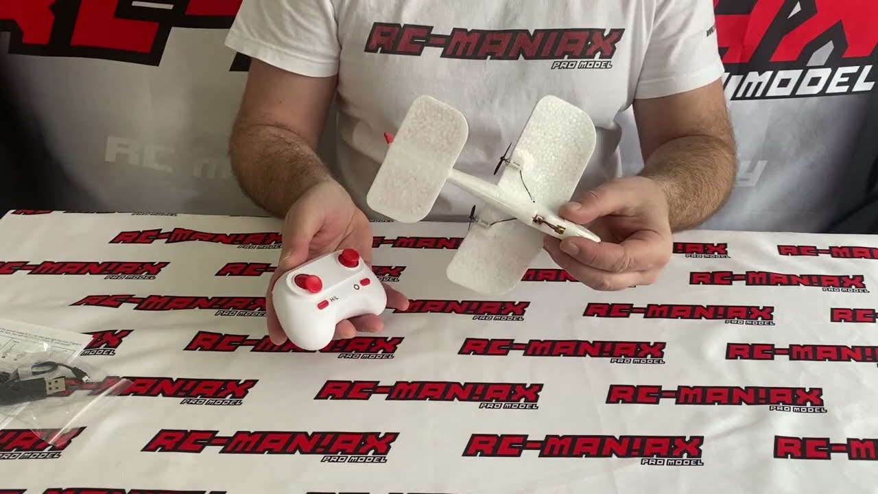 Unboxing KFPlan RC letadlo Nano mini glider