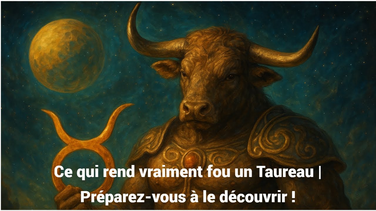 Ce qui rend vraiment fou un Taureau 😡 | Préparez-vous à le découvrir !