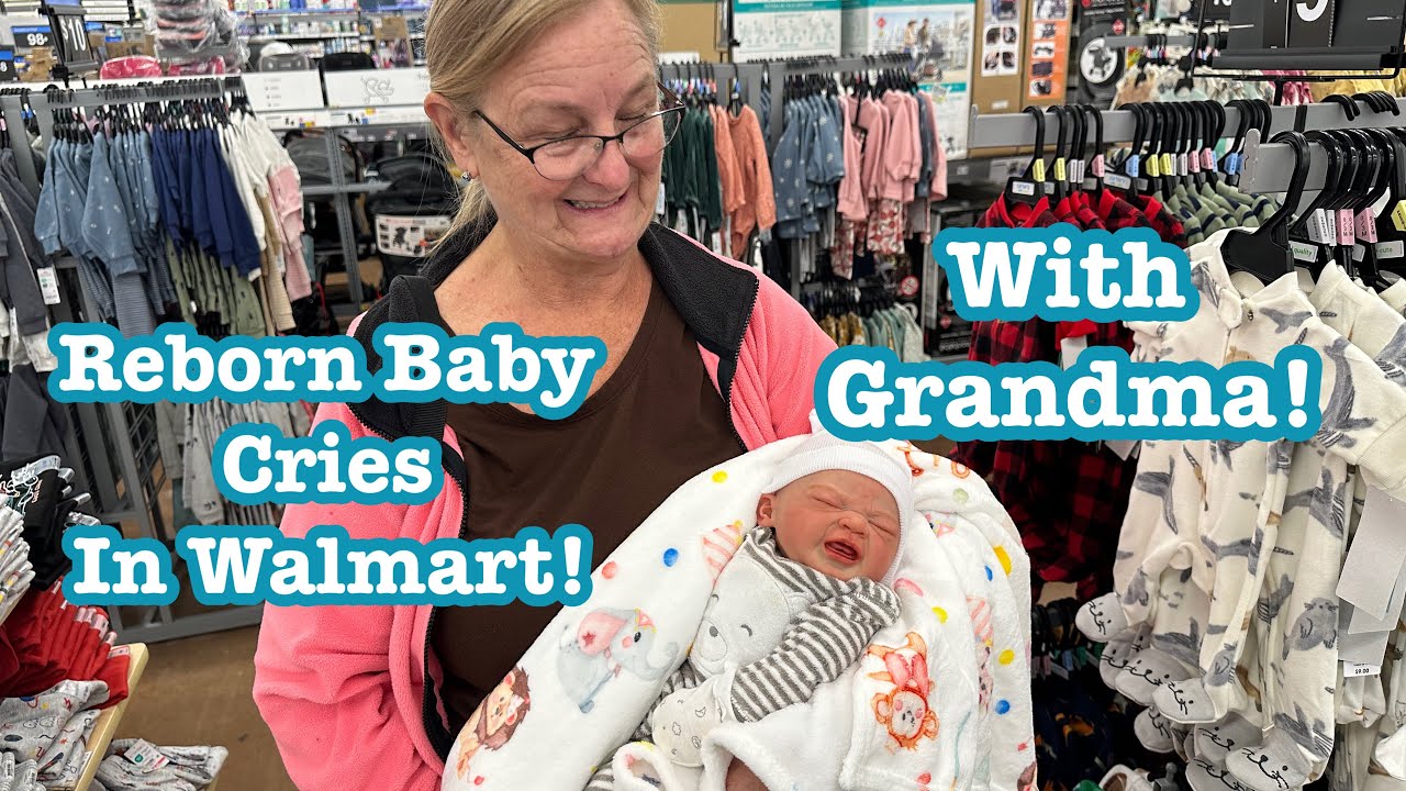 Reborn Baby’s First Walmart Outing! NEW Winter And Christmas Baby Stuff!