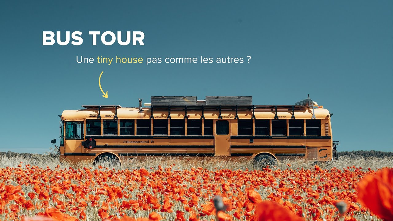 FULL BUS TOUR | Un VAN aménagé pas comme les autres, 24m2 de BONHEUR !!!