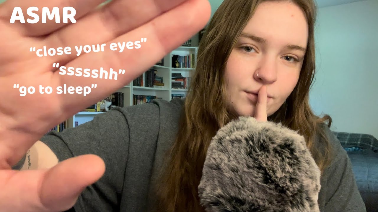 ASMR Sssshing You to Sleep (trigger phrases and personal attention)