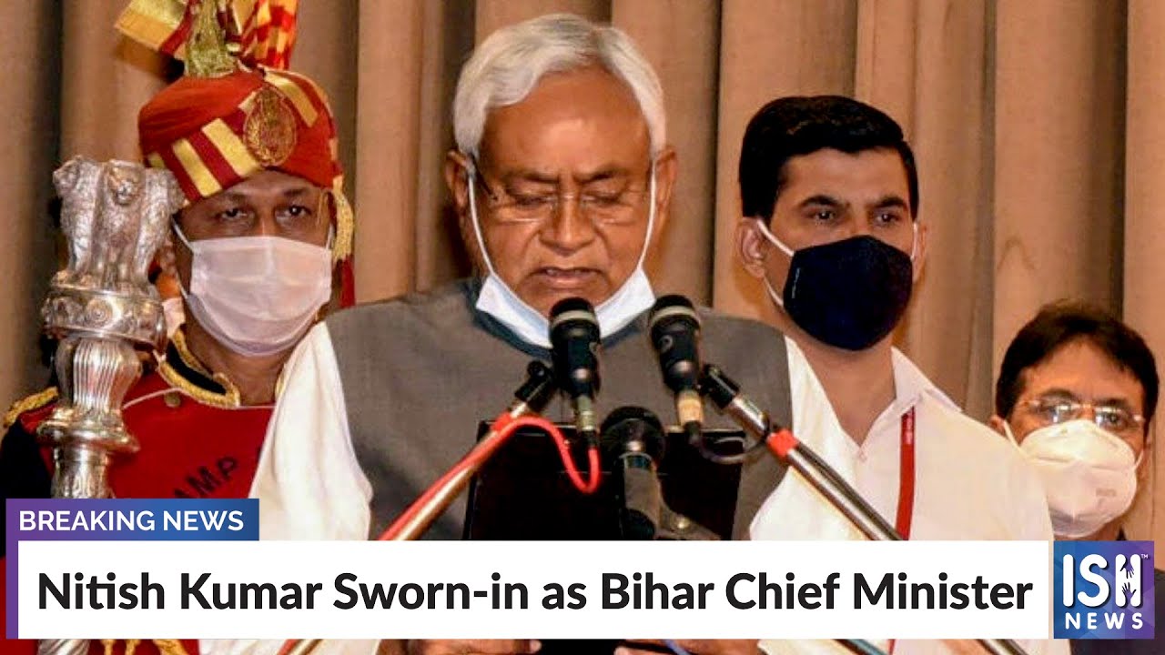 Nitish Kumar Sworn-in as Bihar Chief Minister