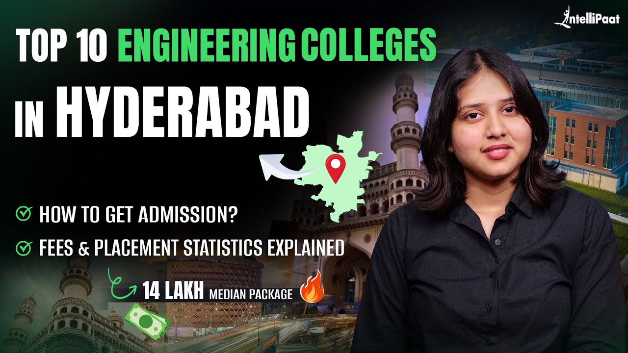 🔥Top 10 Engineering Colleges in Hyderabad | Best Engineering Colleges in Hyderabad | Intellipaat