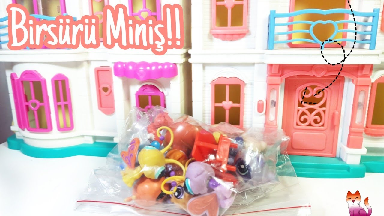 LPS: 10+ Eski Miniş ve Miniş Seti Açılımı - Yeni Minişlerim || Minişler LPS Pati