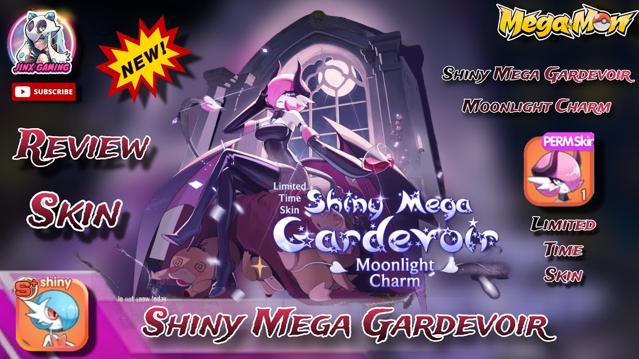 💎Megamon💎 Review Shiny Mega Gardevoir Skin Moonlight Charm