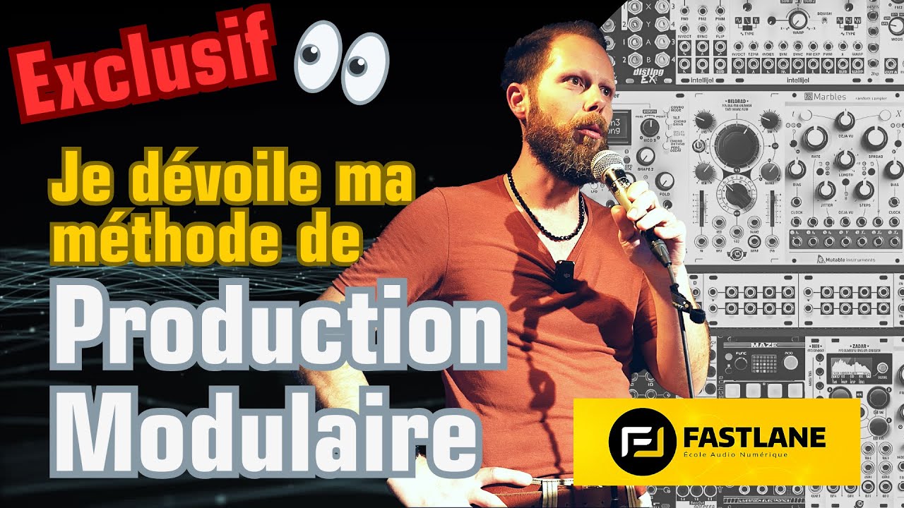 Conf&eacute;rence : Ma m&eacute;thode de production modulaire eurorack