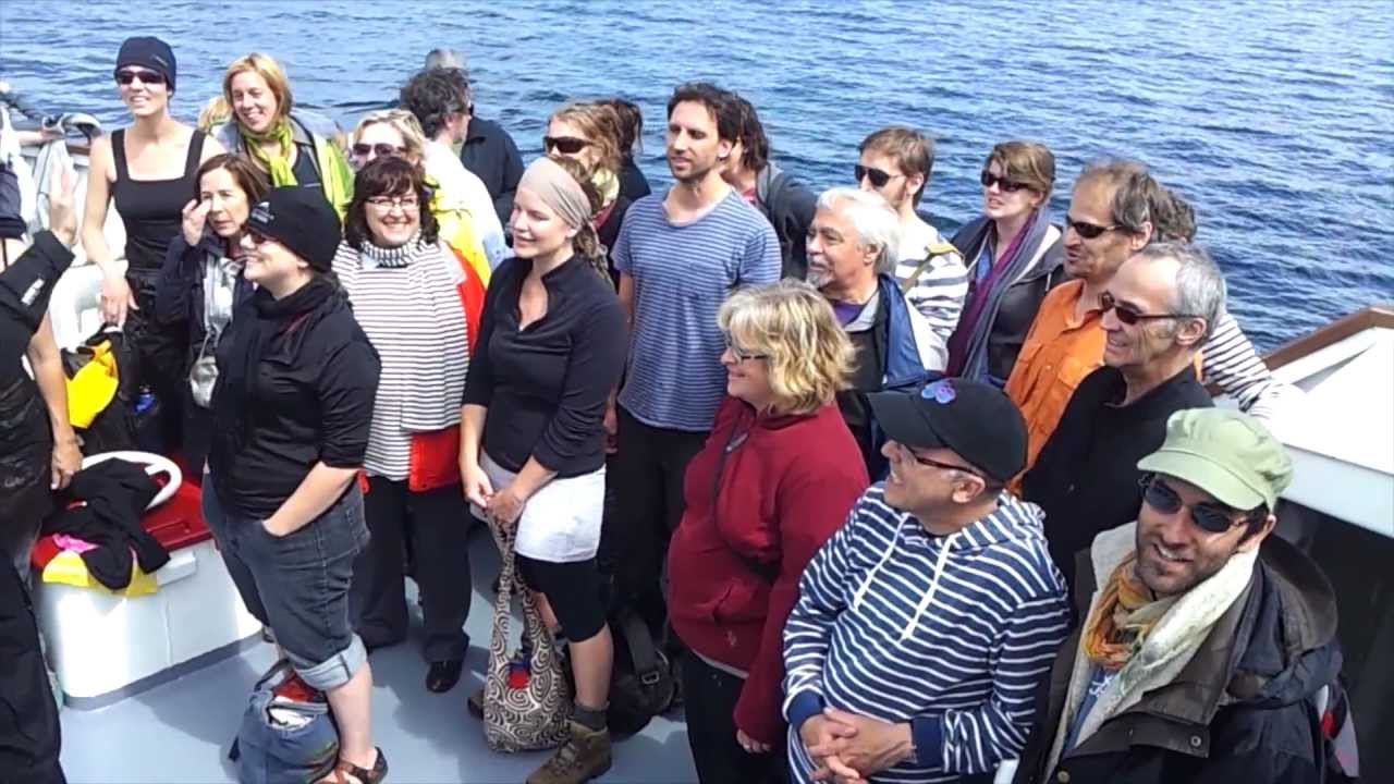 Les Voix Ferrées en tournée - Croisière aux baleines - Salakao