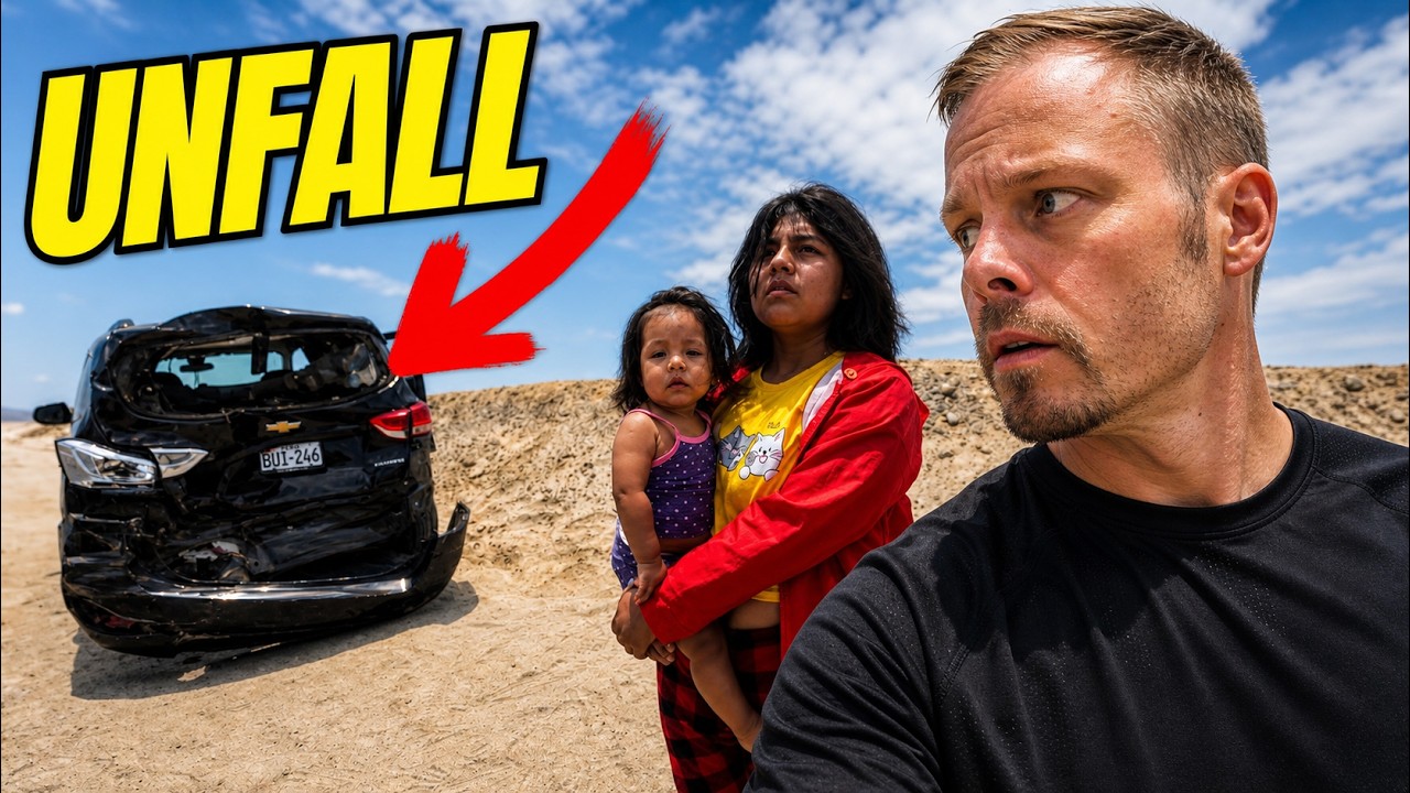 Schwerer Unfall in der Wüste von Peru 🇵🇪