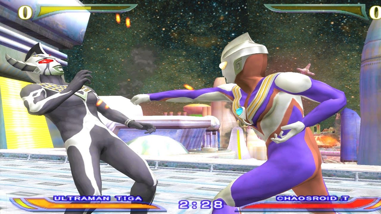 Sieu Nhan Game Play | Ultraman Tiga Battle mode | Game Ultraman Fer