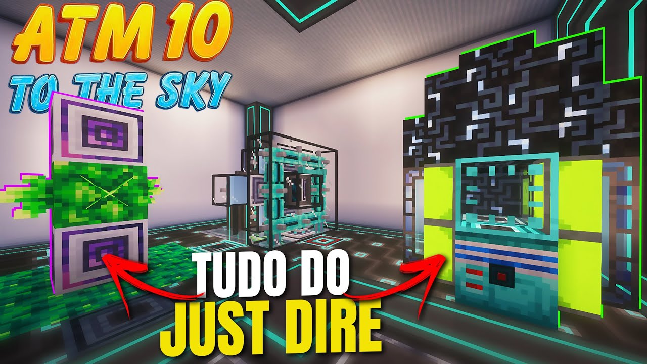 TUDO AUMATICO DO JUST DIRE THINGS: TIME FLUID, CRYSTAL E OS MINÉRIOS !! ATM 10 TTS