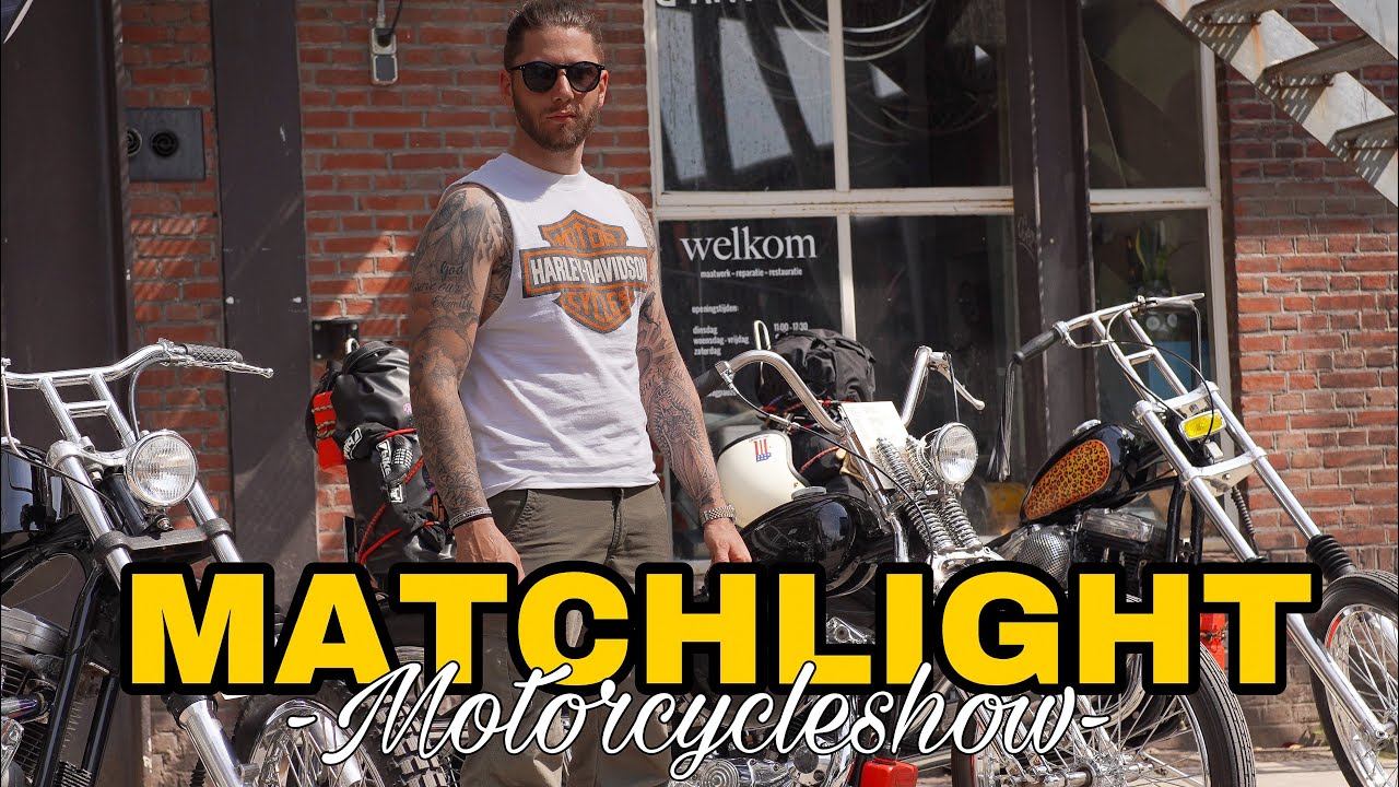 𝐌𝐀𝐓𝐂𝐇𝐋𝐈𝐆𝐇𝐓 𝐌𝐎𝐓𝐎𝐑𝐂𝐘𝐂𝐋𝐄 𝐒𝐇𝐎𝐖/ Vintage Chopper