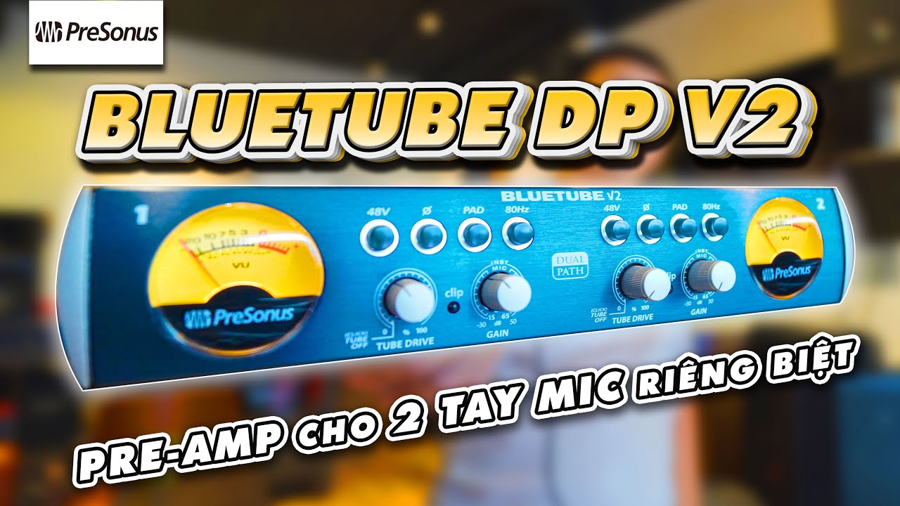PRESONUS BLUETUBE DP V2 - Предусилитель для 2 отдельных микрофонов!!!