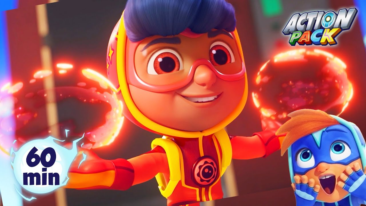 Clay's True Power AWAKENS | Action Pack 🦸 | Action Cartoons For Kids