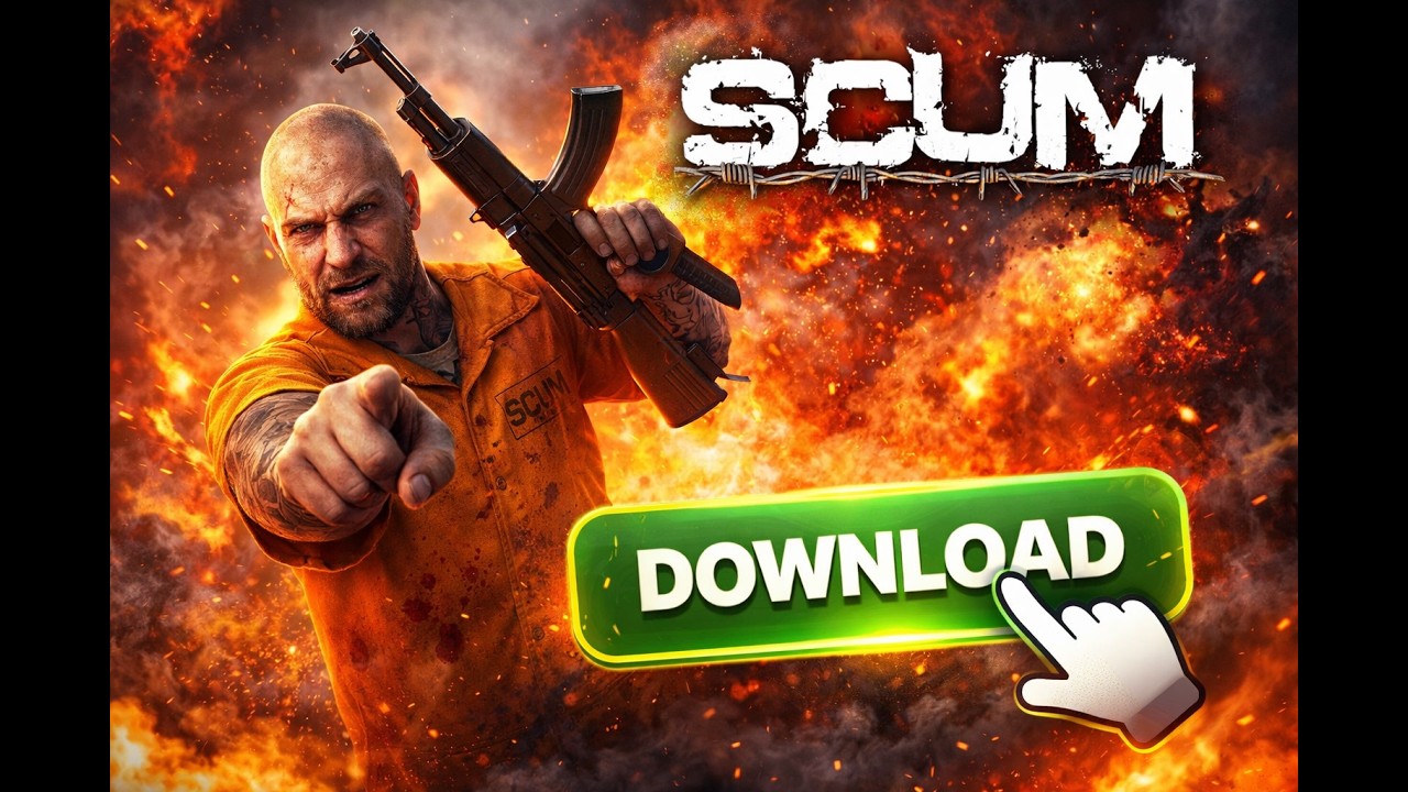 Download SCUM - Survive and Thrive in the Ultimate Open World Survival Game! 🌍🔥