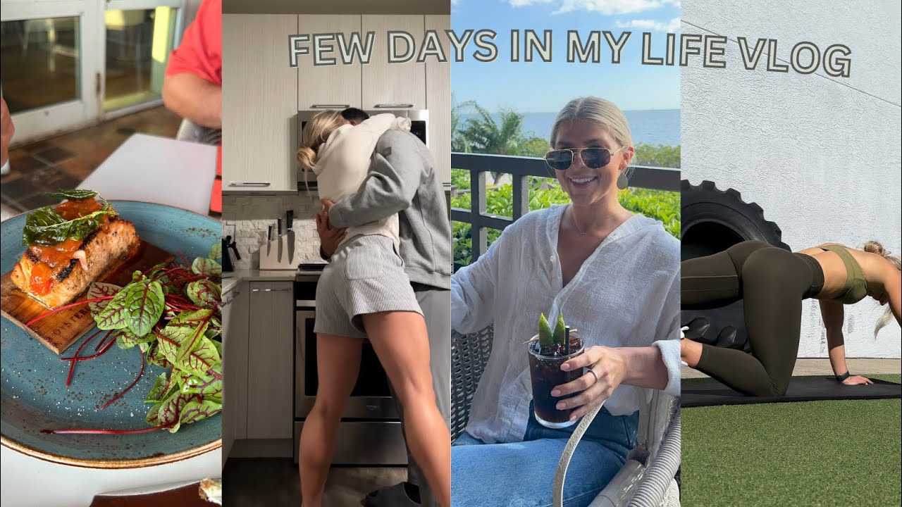 VLOG: back + biceps workout, family dinner, getting back into a routine after vacation