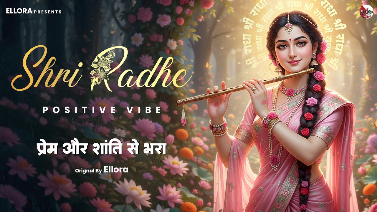 Shri Radhe Radhe 🌸 | राधा नाम जप | Peaceful Radha Bhajan
