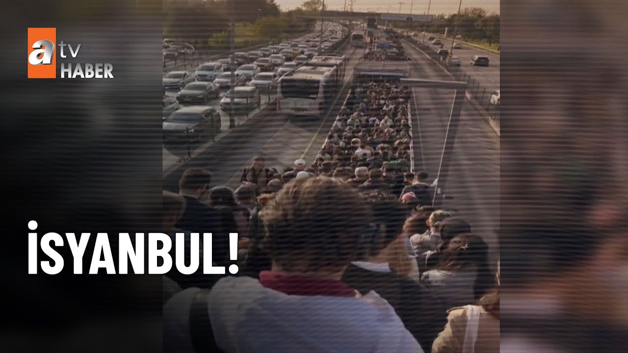 Metro ve metrobüste izdiham - atv Ana Haber 4 Ekim 2023