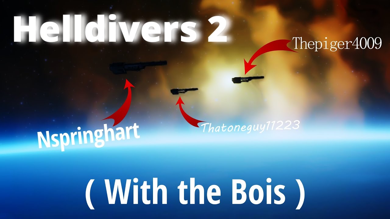 Helldivers 2 with Friends is Wild