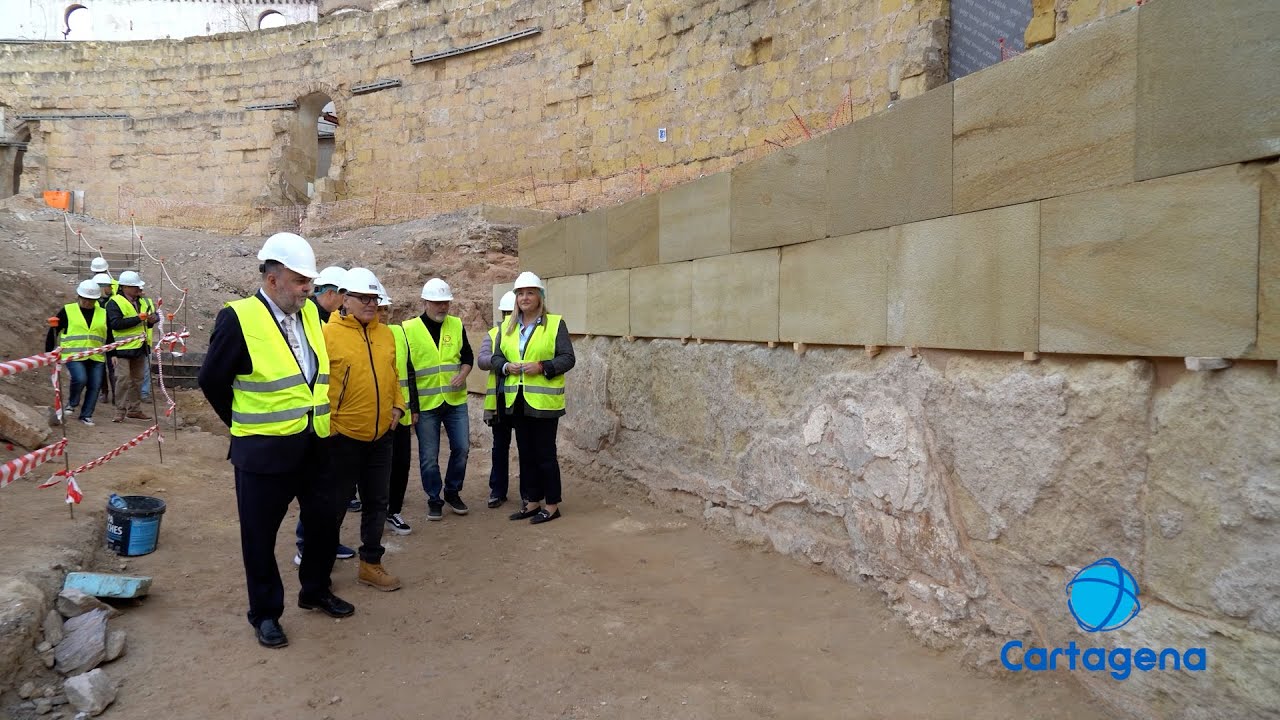 Hallan la 'Fossa Bestiaria' del Anfiteatro Romano de Cartagena