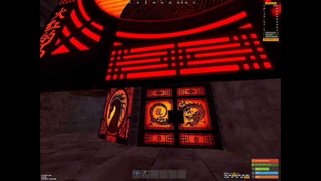 6+ Man 7 Bunker Circle Base w/ Open Core & China Wall