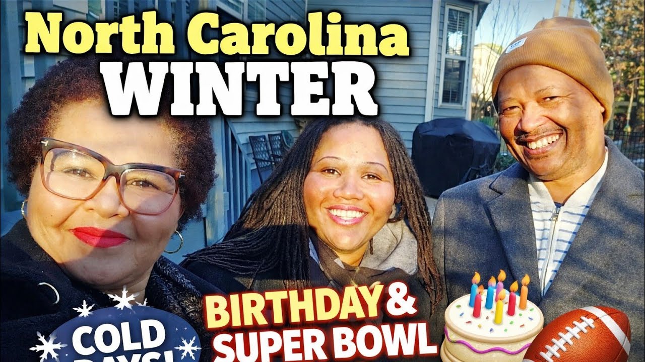 Наша жизнь в тихом маленьком городке в Северной Каролине ❄️ Видеоблог о дне рождения и Суперкубке