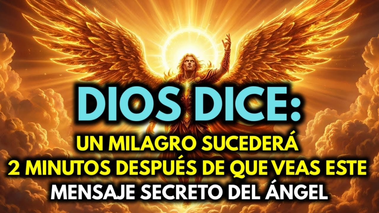 🙏 MENSAJE DEL ARCÁNGEL MIGUEL: TU MILAGRO ESTÁ MÁS CERCA DE LO QUE CREES — ABRE TU CORAZÓN