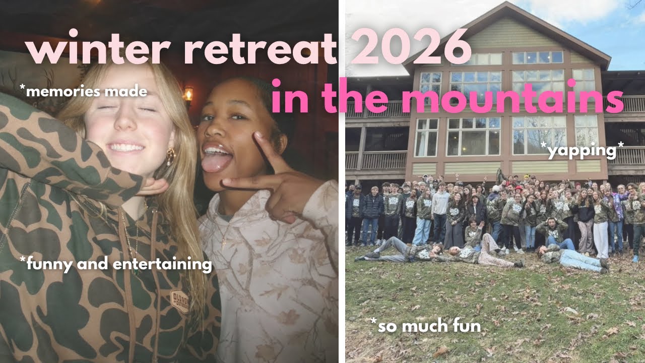 winter church camp vlog | best weekend ever