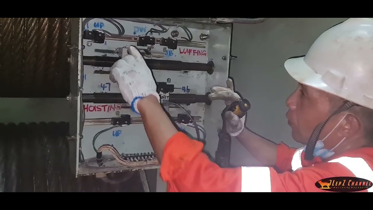 The purpose of limit switch on Deck Crane