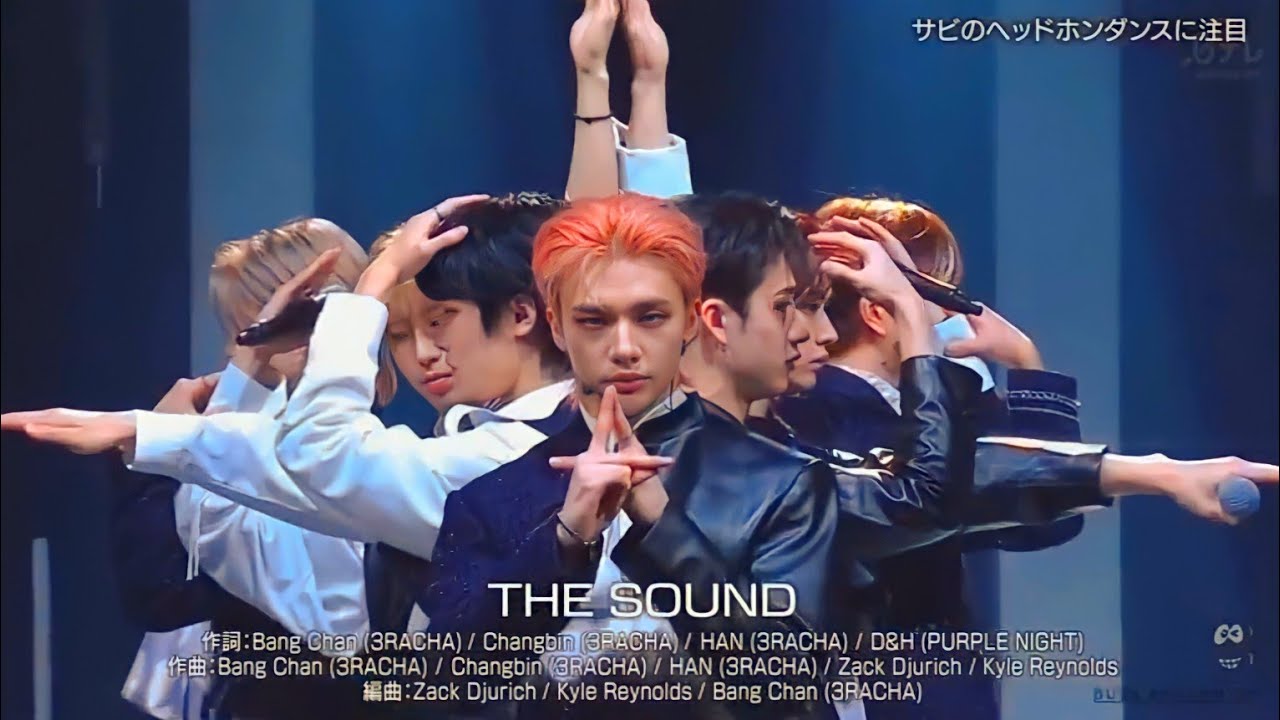 Performance of Stray Kids with the song 