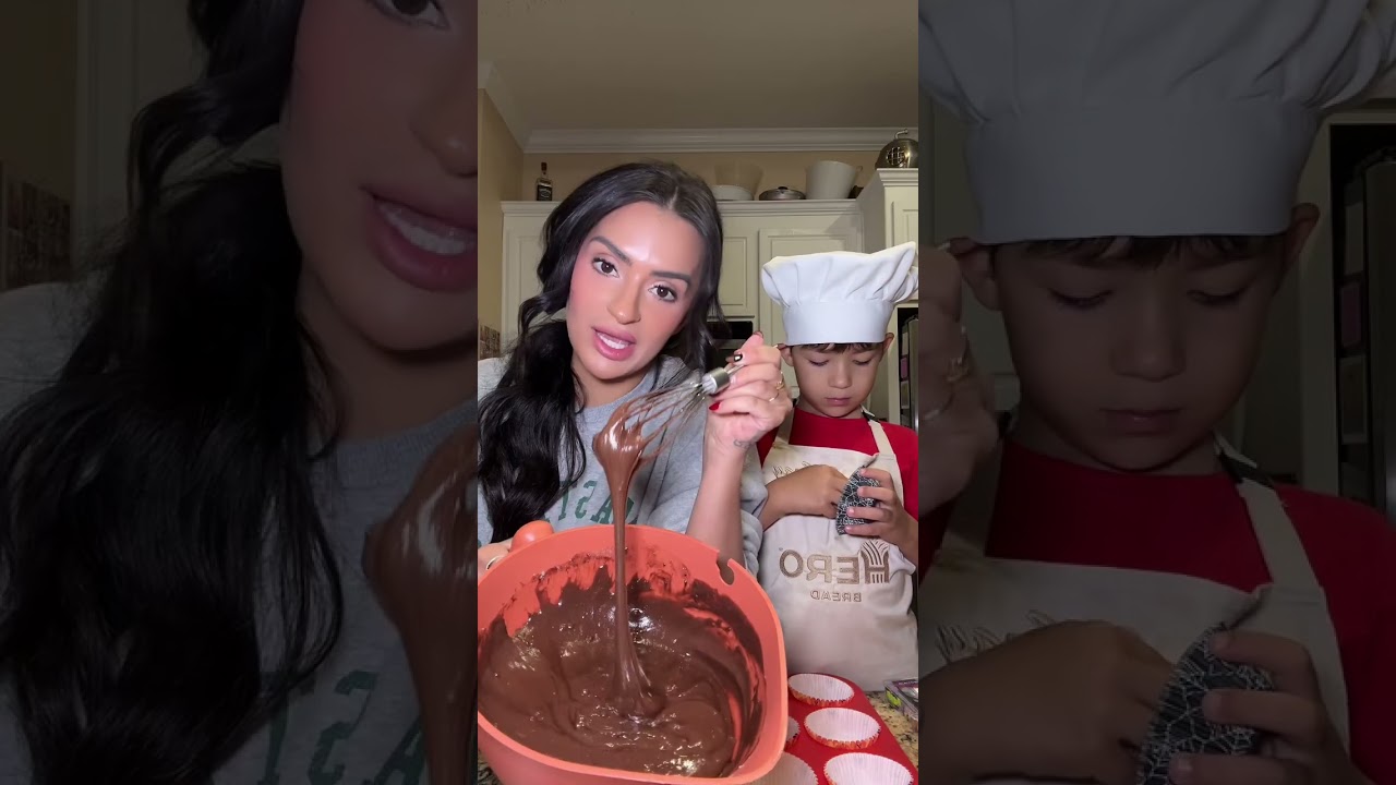 Cupcake baking with my 4 year old 