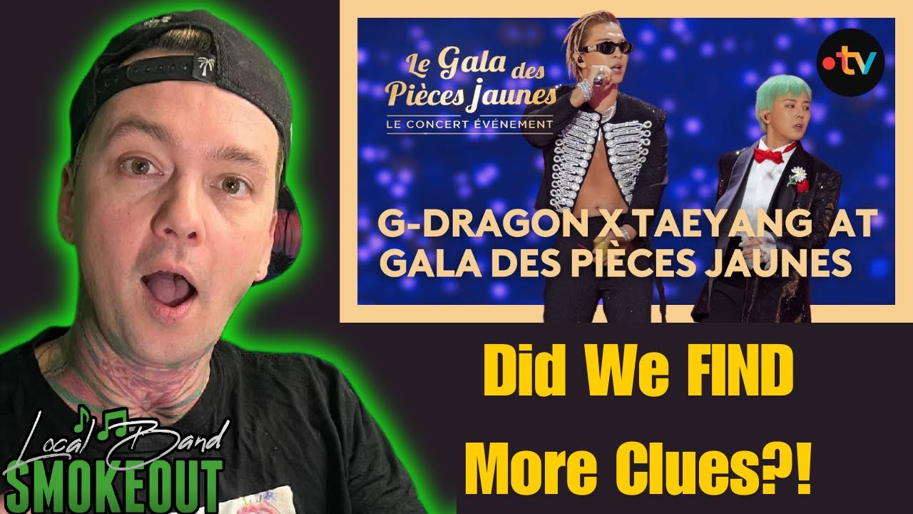MORE CLUES?! G-Dragon x Taeyang LIVE Gala des Pièces Jaunes 2025 ( Reaction ) HD VERSION