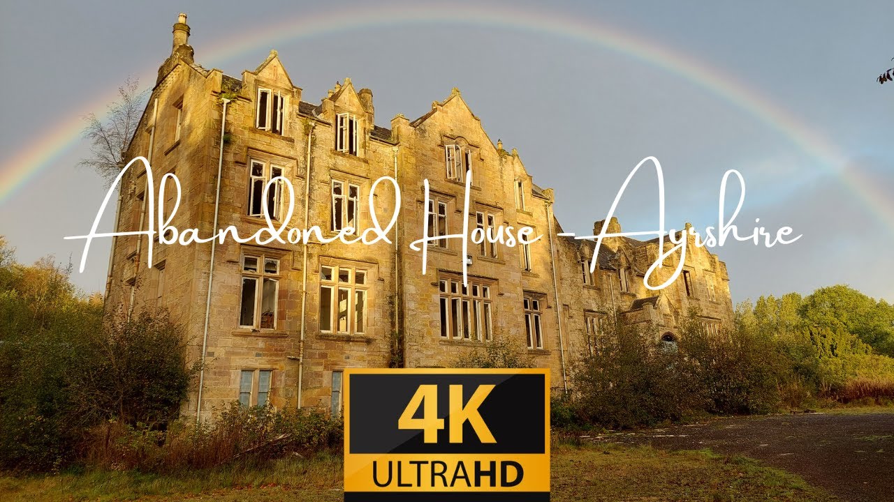 Exploring an Abandoned House in Ayrshire 4K