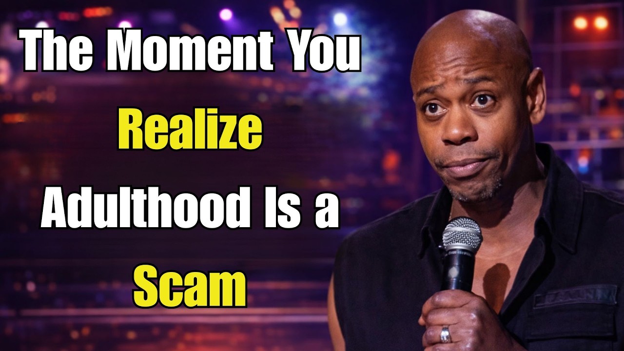 Dave Chappelle | The Moment You Realize Adulthood Is a Scam | Dave Chappelle Stand-Up