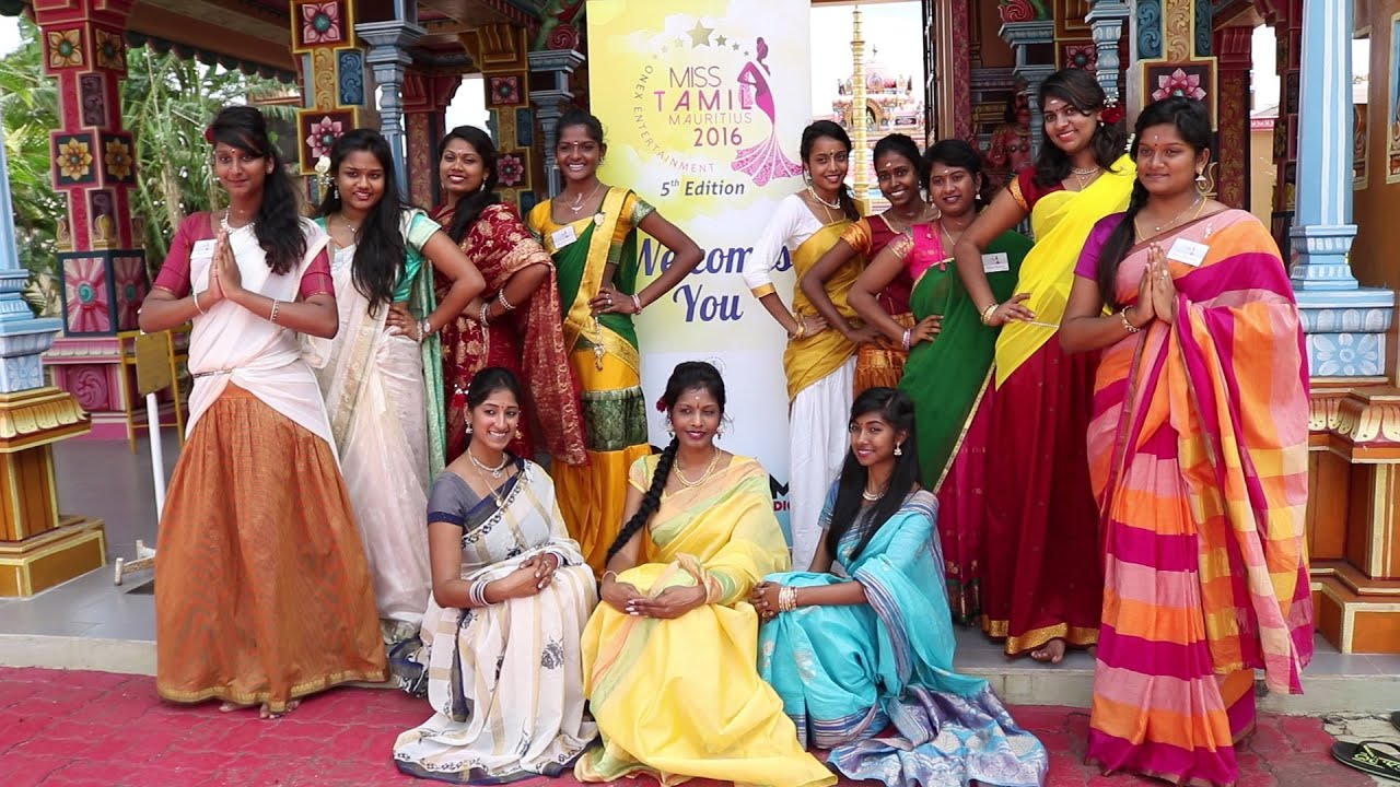 Miss Tamil Mauritius 2016 Poosei & Alangaram Competition