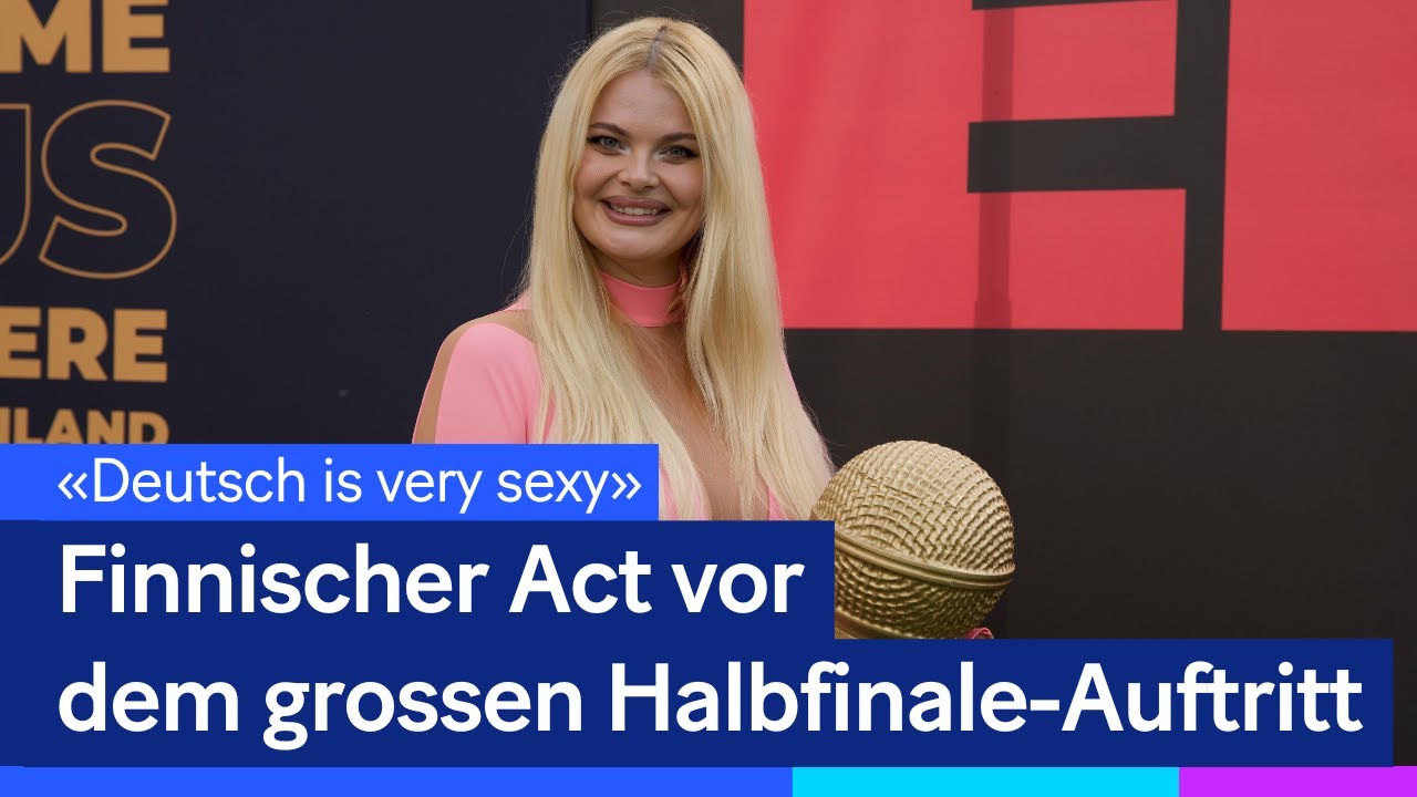 Wir haben die diesjährigen Eurovision Song Contest Sängerin Erika Vikman in Basel getroffen.