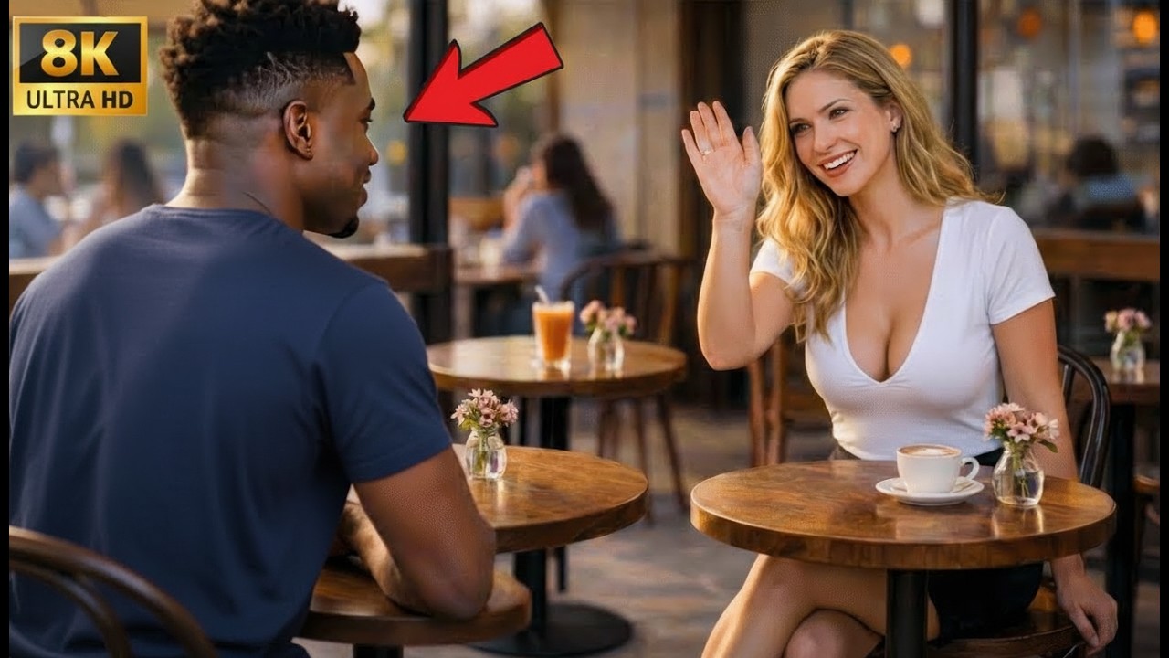 Black Single Dad Had a Terrible Blind Date — Then the Girl Next Table Said, “Sit Here With Me” 😱🔥!!