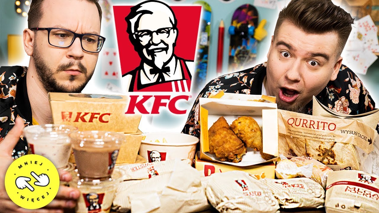 Spróbowaliśmy WSZYSTKIEGO z KFC