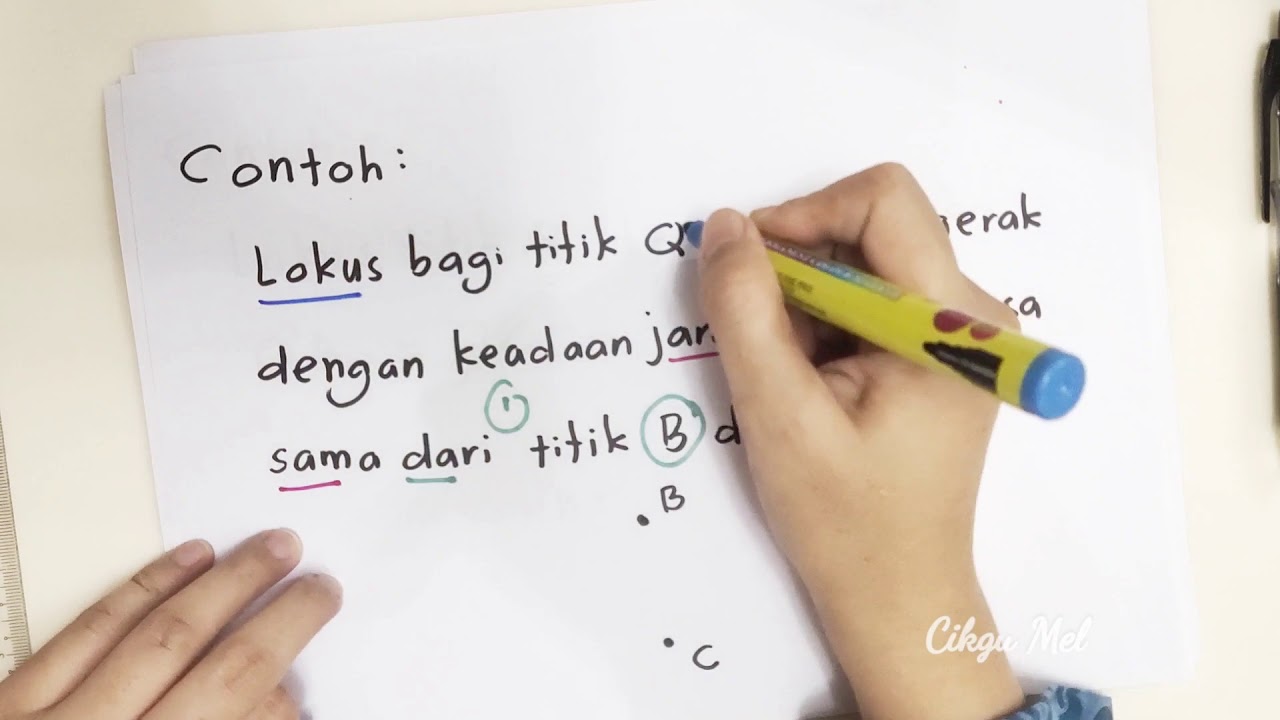 8.2 Lokus Dalam Dua Dimensi