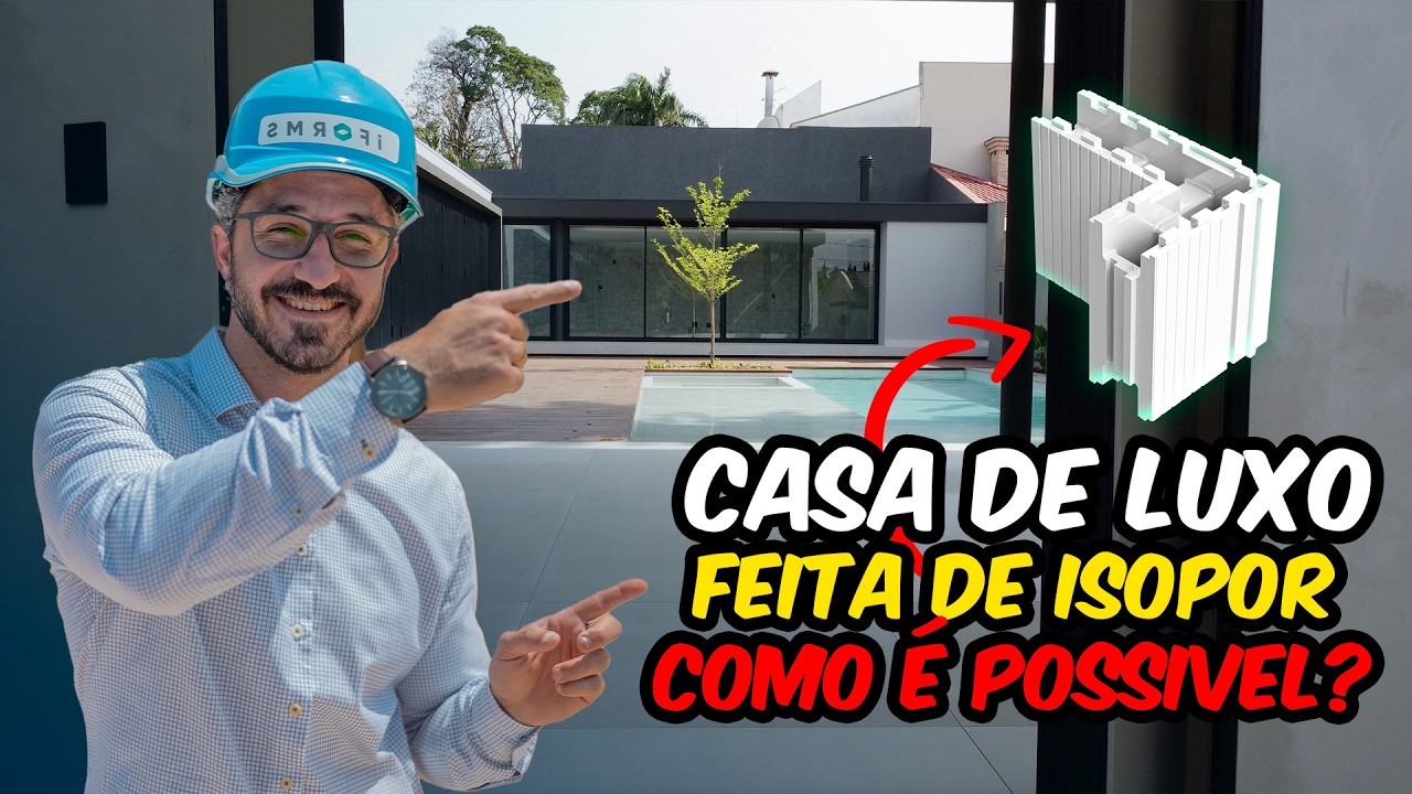 Essa Casa de Luxo é Feita de ISOPOR? Você Precisa Ver!