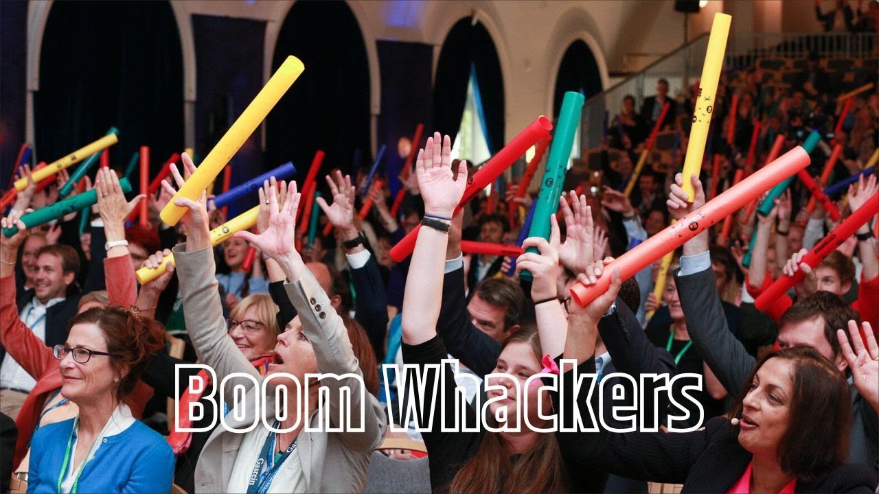 Boomwhackers Corporate Events Icebreaker Activities | Boomwhacker team building & conferences #event