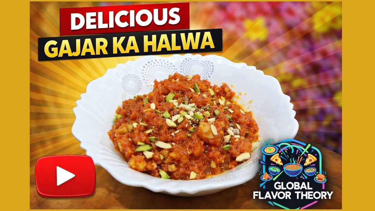 Gajar Ka Halwa Recipe | Perfect Winter Special Indian Dessert 🥕🔥